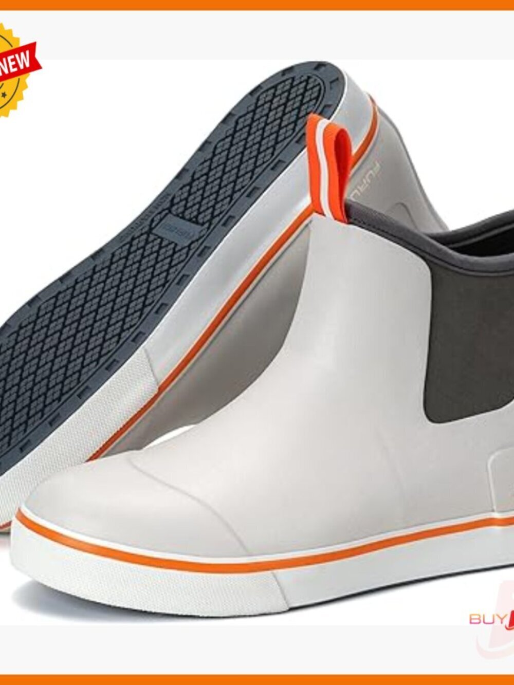 Women's Ankle Rain Boots Waterproof Slip-Resistant Outdoor Work Shoes